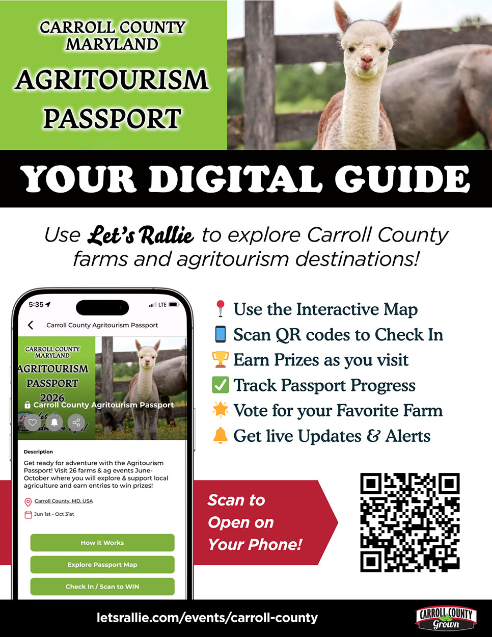 Image of Agritourism Passport digital instructions